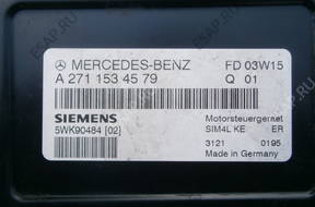 БЛОК УПРАВЛЕНИЯ ДВИГАТЕЛЕМ MERCEDES W203 2711534579