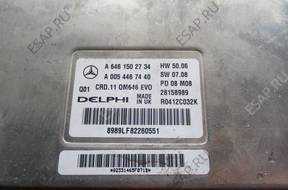 БЛОК УПРАВЛЕНИЯ ДВИГАТЕЛЕМ MERCEDES W204 2.2 CDI A6461502734