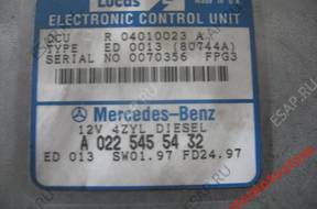 БЛОК УПРАВЛЕНИЯ ДВИГАТЕЛЕМ MERCEDES W210 2.2D  A0225455432