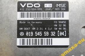 БЛОК УПРАВЛЕНИЯ ДВИГАТЕЛЕМ MERCEDES W210 2.3 230 0195455932