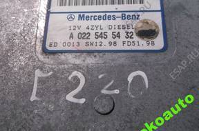 БЛОК УПРАВЛЕНИЯ ДВИГАТЕЛЕМ Mercedes W210 A0225455432