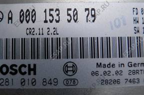 БЛОК УПРАВЛЕНИЯ ДВИГАТЕЛЕМ MERCEDES W210 CR2.11 2.2 CDI