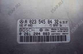 БЛОК УПРАВЛЕНИЯ ДВИГАТЕЛЕМ MERCEDES W210 E-KLASA