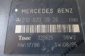 БЛОК УПРАВЛЕНИЯ   ДВИГАТЕЛЕМ MERCEDES W210
