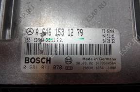 БЛОК УПРАВЛЕНИЯ ДВИГАТЕЛЕМ MERCEDES W211 2,2 CDI A0161531279