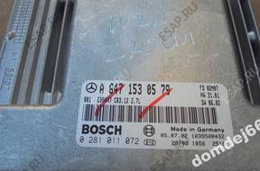 БЛОК УПРАВЛЕНИЯ   ДВИГАТЕЛЕМ MERCEDES W211 270CDI