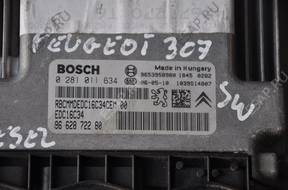 БЛОК УПРАВЛЕНИЯ ДВИГАТЕЛЕМ МОДУЛЬ BSI  Peugeot 307 LIFT 2006 год