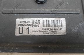 БЛОК УПРАВЛЕНИЯ ДВИГАТЕЛЕМ NISSAN MICRA K12 1.0 16V CR10