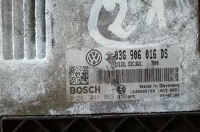 БЛОК УПРАВЛЕНИЯ ДВИГАТЕЛЕМ nr 03g 906 016 ds  03g906016ds