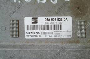 БЛОК УПРАВЛЕНИЯ ДВИГАТЕЛЕМ nr 06a 906 033 da 06a906033da