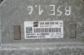 БЛОК УПРАВЛЕНИЯ ДВИГАТЕЛЕМ nr 06a 906 033 he  06a906033he