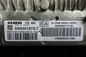 БЛОК УПРАВЛЕНИЯ ДВИГАТЕЛЕМ nr 9656171180 PEUGEOT 407 2.0 HDI
