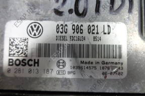 БЛОК УПРАВЛЕНИЯ ДВИГАТЕЛЕМ OCTAVIA II 2.0 TDI 03G906021LD