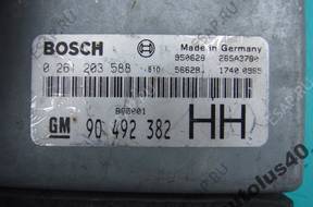 БЛОК УПРАВЛЕНИЯ   ДВИГАТЕЛЕМ OMEGA 2,5 V6 90492382