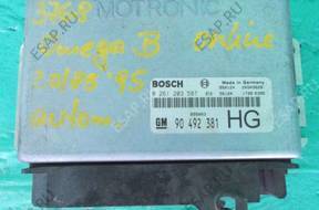 БЛОК УПРАВЛЕНИЯ ДВИГАТЕЛЕМ OMEGA B 2.0 0261203587 HG
