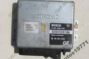 БЛОК УПРАВЛЕНИЯ ДВИГАТЕЛЕМ OPEL 0261200376