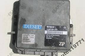 БЛОК УПРАВЛЕНИЯ ДВИГАТЕЛЕМ OPEL 0281001215