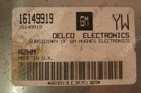 БЛОК УПРАВЛЕНИЯ  ДВИГАТЕЛЕМ  OPEL 16149919YW