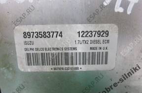 БЛОК УПРАВЛЕНИЯ ДВИГАТЕЛЕМ OPEL 1.7 DTI 12237929 8973583774