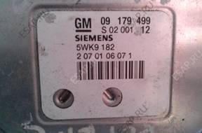 БЛОК УПРАВЛЕНИЯ ДВИГАТЕЛЕМ Opel 1.8 09179499 5Wk9182