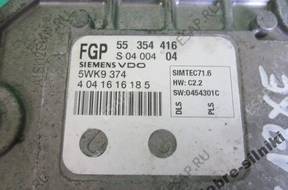 БЛОК УПРАВЛЕНИЯ ДВИГАТЕЛЕМ OPEL 1.8 16V Z18XE 55354416