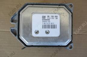 БЛОК УПРАВЛЕНИЯ   ДВИГАТЕЛЕМ OPEL 1.8 Z18XE 09158689