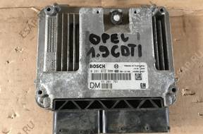 БЛОК УПРАВЛЕНИЯ   ДВИГАТЕЛЕМ OPEL 1.9CDTI 0281012868