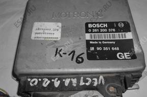 БЛОК УПРАВЛЕНИЯ   ДВИГАТЕЛЕМ opel 2.0 8v 90351648