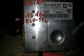 БЛОК УПРАВЛЕНИЯ ДВИГАТЕЛЕМ OPEL ASTRA 1,6