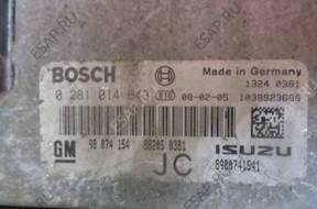 БЛОК УПРАВЛЕНИЯ ДВИГАТЕЛЕМ OPEL ASTRA 1.7 CDTI 0281014643