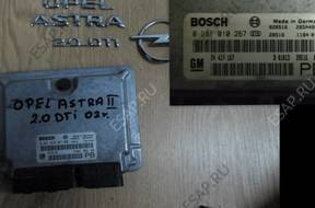 БЛОК УПРАВЛЕНИЯ ДВИГАТЕЛЕМ OPEL ASTRA 2.0 DTI 2002 год