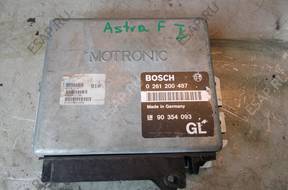 БЛОК УПРАВЛЕНИЯ ДВИГАТЕЛЕМ OPEL ASTRA CALIBRA 0261200487