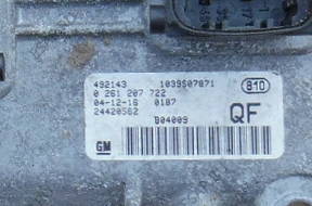 БЛОК УПРАВЛЕНИЯ ДВИГАТЕЛЕМ OPEL ASTRA H 1.4 16V 103950787QF