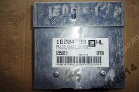 БЛОК УПРАВЛЕНИЯ ДВИГАТЕЛЕМ OPEL ASTRA I F 1.4 B 16204799HL