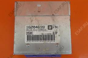 БЛОК УПРАВЛЕНИЯ ДВИГАТЕЛЕМ OPEL ASTRA I F 1.4 I 16204699HN