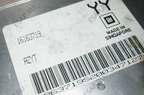БЛОК УПРАВЛЕНИЯ ДВИГАТЕЛЕМ OPEL ASTRA I F 16163719 YY 1.4