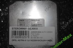 БЛОК УПРАВЛЕНИЯ ДВИГАТЕЛЕМ OPEL ASTRA II 1,6 16228919/CNJH