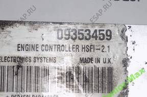 БЛОК УПРАВЛЕНИЯ ДВИГАТЕЛЕМ OPEL ASTRA II 1,6 16V 09353459