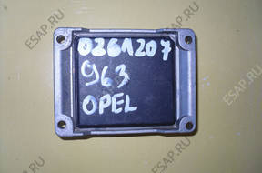 БЛОК УПРАВЛЕНИЯ ДВИГАТЕЛЕМ OPEL ASTRA II 1.2 B 0261207963