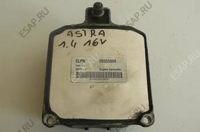 БЛОК УПРАВЛЕНИЯ ДВИГАТЕЛЕМ OPEL ASTRA II 1.4 16V 09355909