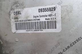БЛОК УПРАВЛЕНИЯ ДВИГАТЕЛЕМ OPEL ASTRA II 1.6 09355929