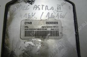 БЛОК УПРАВЛЕНИЯ ДВИГАТЕЛЕМ OPEL ASTRA II 1.6 16V 09355909
