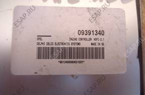 БЛОК УПРАВЛЕНИЯ ДВИГАТЕЛЕМ OPEL ASTRA II 1.6 16V 09391340