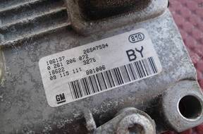 БЛОК УПРАВЛЕНИЯ ДВИГАТЕЛЕМ OPEL ASTRA II 1.6 16V 2000 год