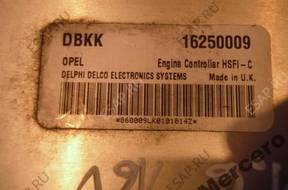 БЛОК УПРАВЛЕНИЯ ДВИГАТЕЛЕМ OPEL ASTRA II 16250009