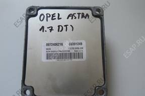 БЛОК УПРАВЛЕНИЯ ДВИГАТЕЛЕМ OPEL ASTRA II 1.7 8972406216