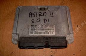 БЛОК УПРАВЛЕНИЯ  ДВИГАТЕЛЕМ  OPEL ASTRA II 2.0 DI