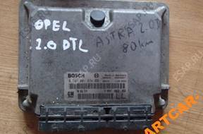 БЛОК УПРАВЛЕНИЯ ДВИГАТЕЛЕМ OPEL ASTRA II 2.0 DTL 0281001674