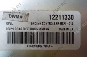 БЛОК УПРАВЛЕНИЯ ДВИГАТЕЛЕМ OPEL ASTRA II G 1.6 12211330