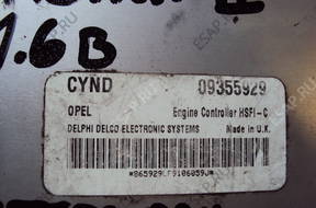 БЛОК УПРАВЛЕНИЯ ДВИГАТЕЛЕМ OPEL ASTRA II G 1.6